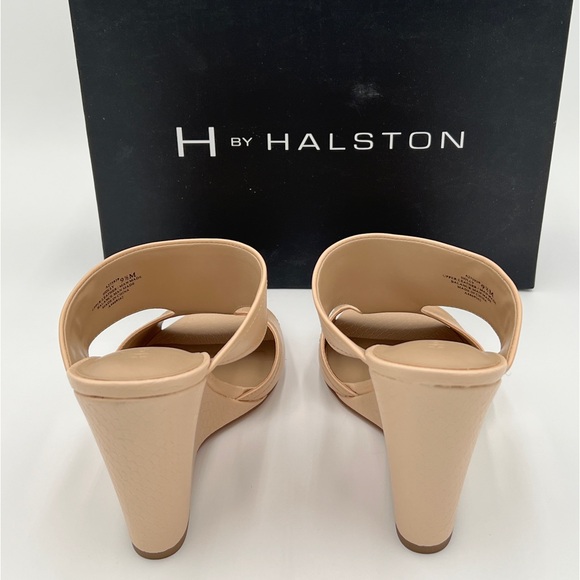 H BY HALSTON - Genuine Leather Holly Mules - Picture 5 of 8